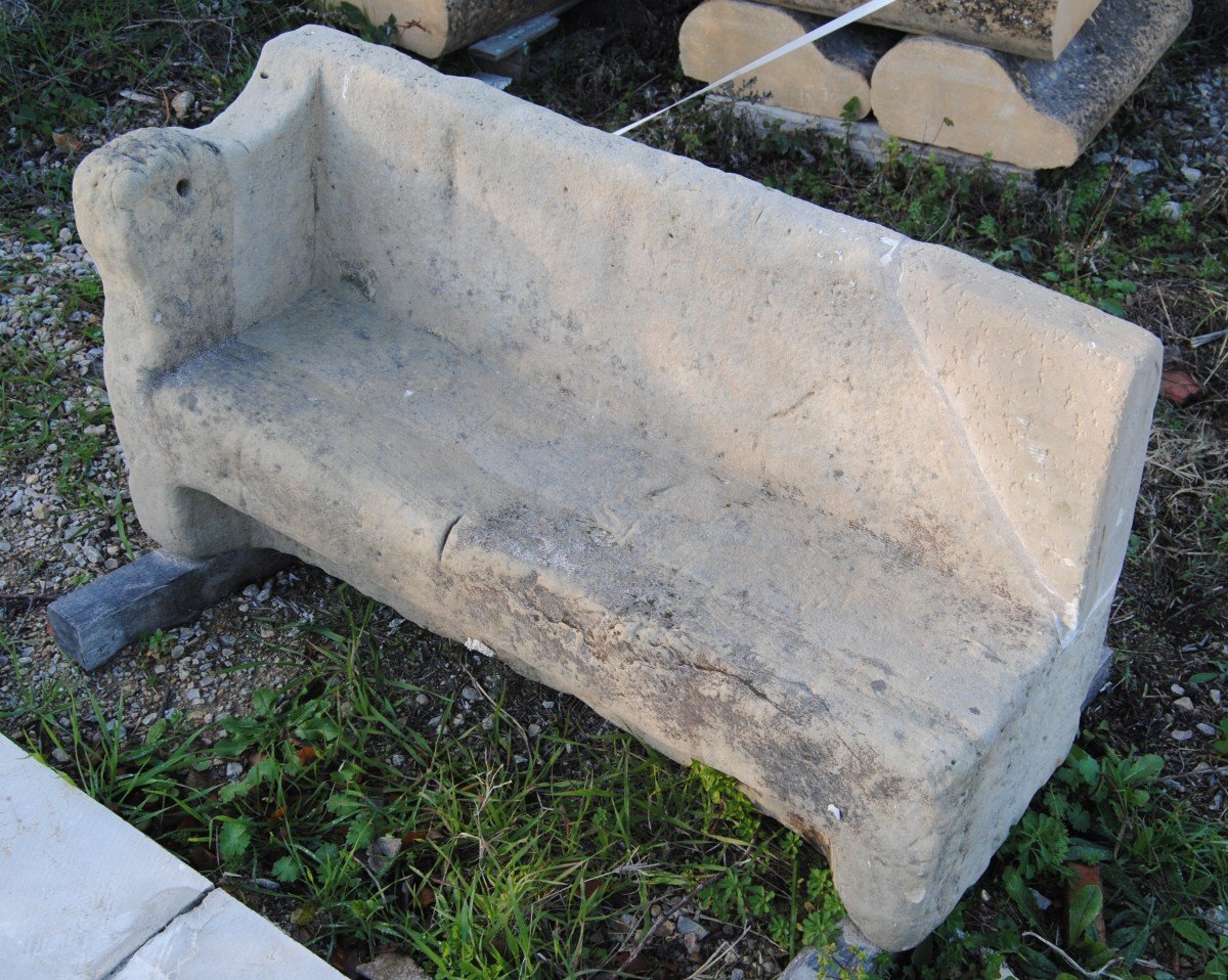 Old Stone Bench -photo-2