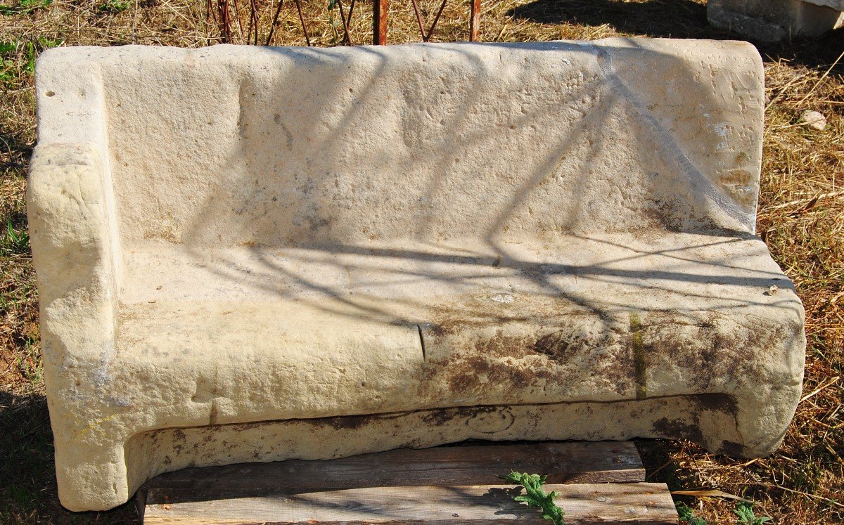 Old Stone Bench -photo-3