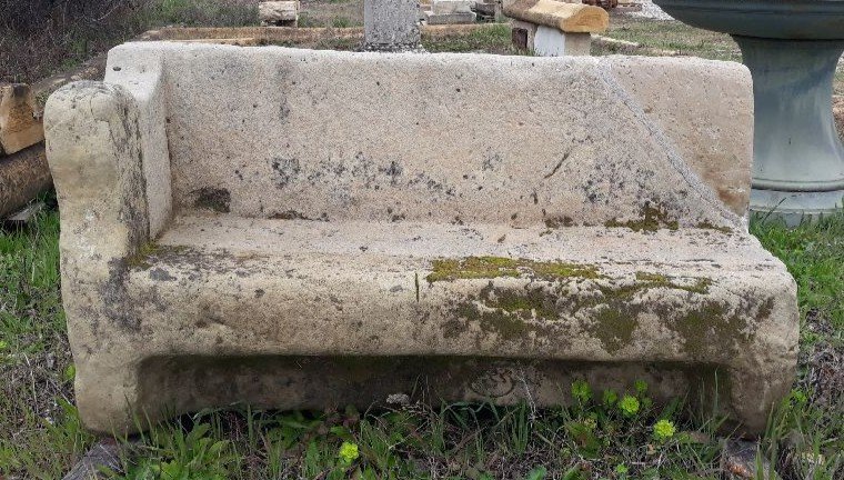 Old Stone Bench 