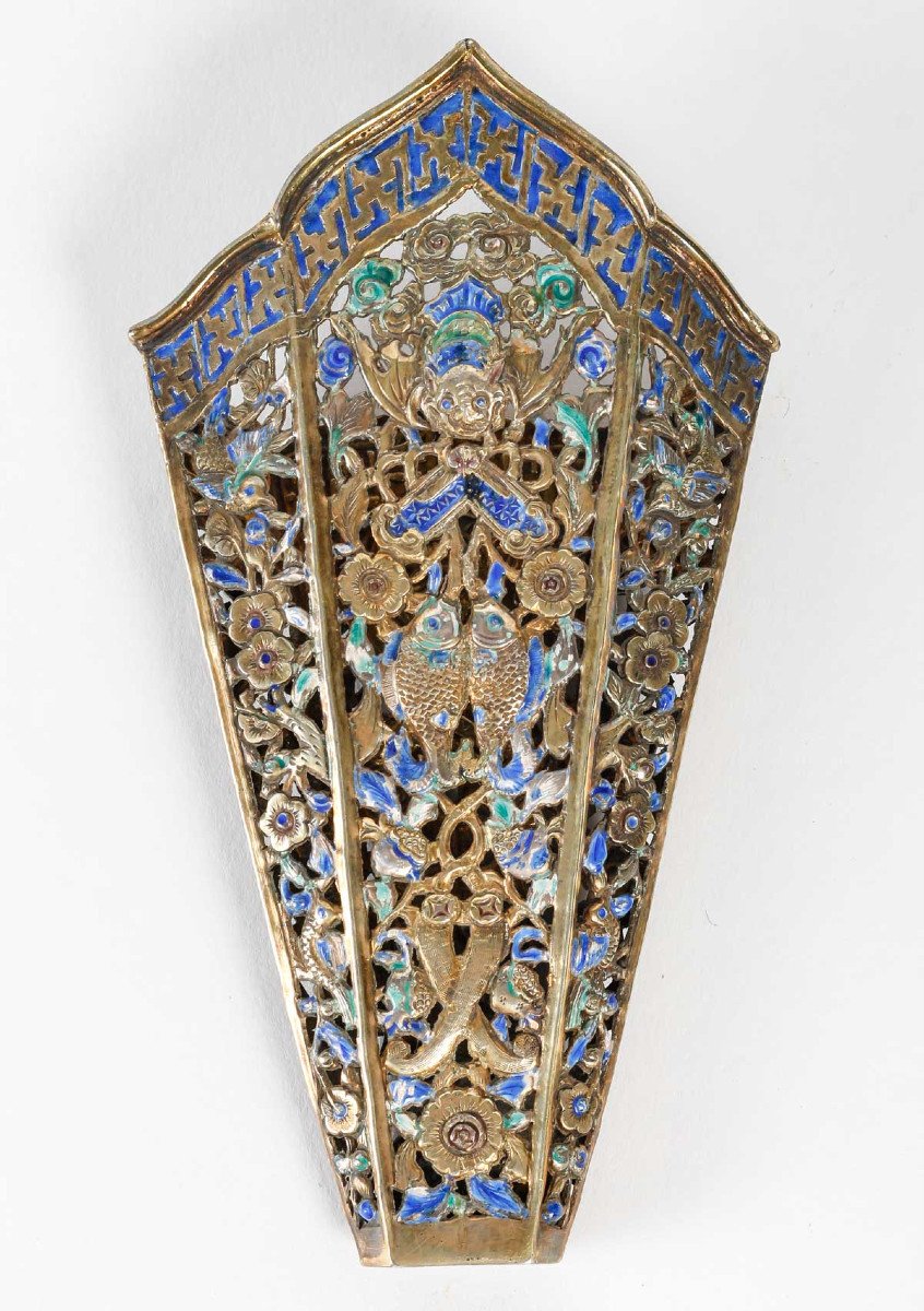 Gilt Flower Holder-photo-3