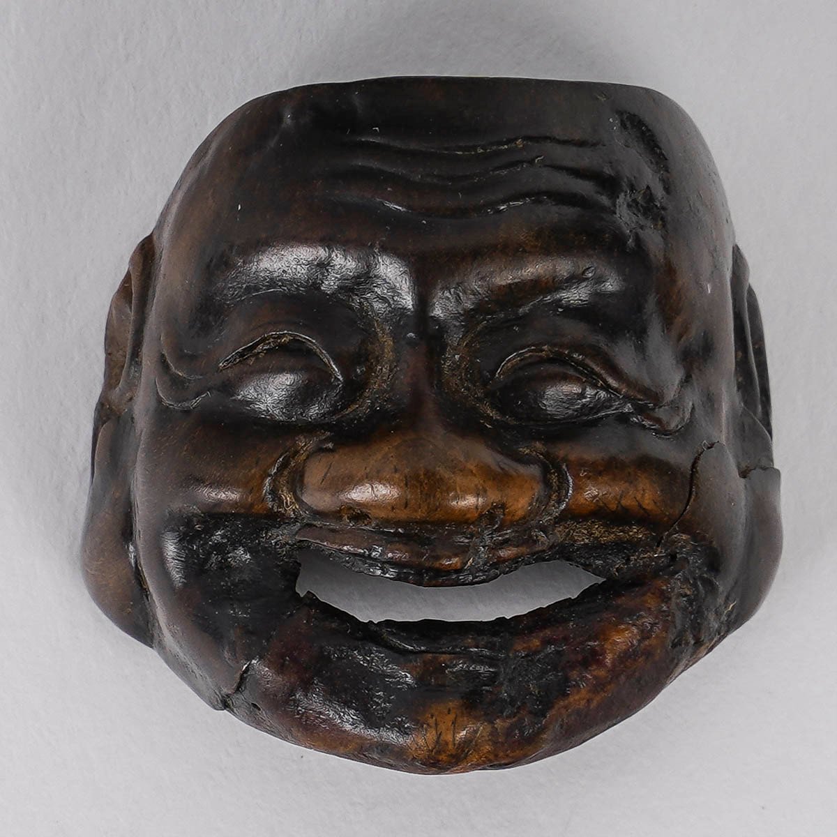 Japan. Netsuke In Ebisu Wood