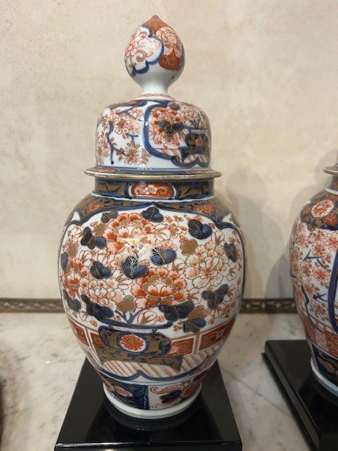 Coppia Di Potiches Imari-photo-1