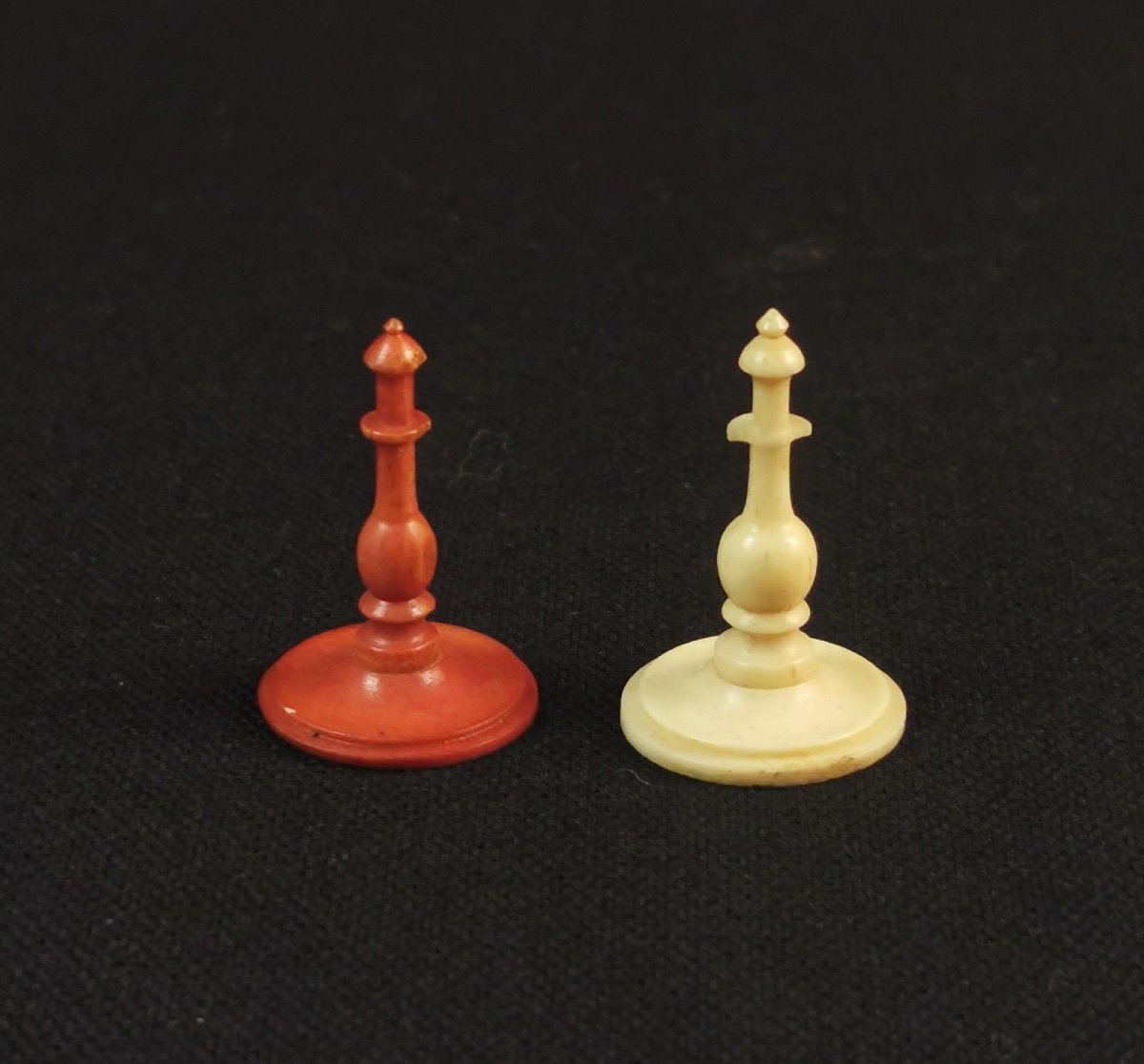 Travel Chess Game In Turned Bone Late 18th Century-photo-1