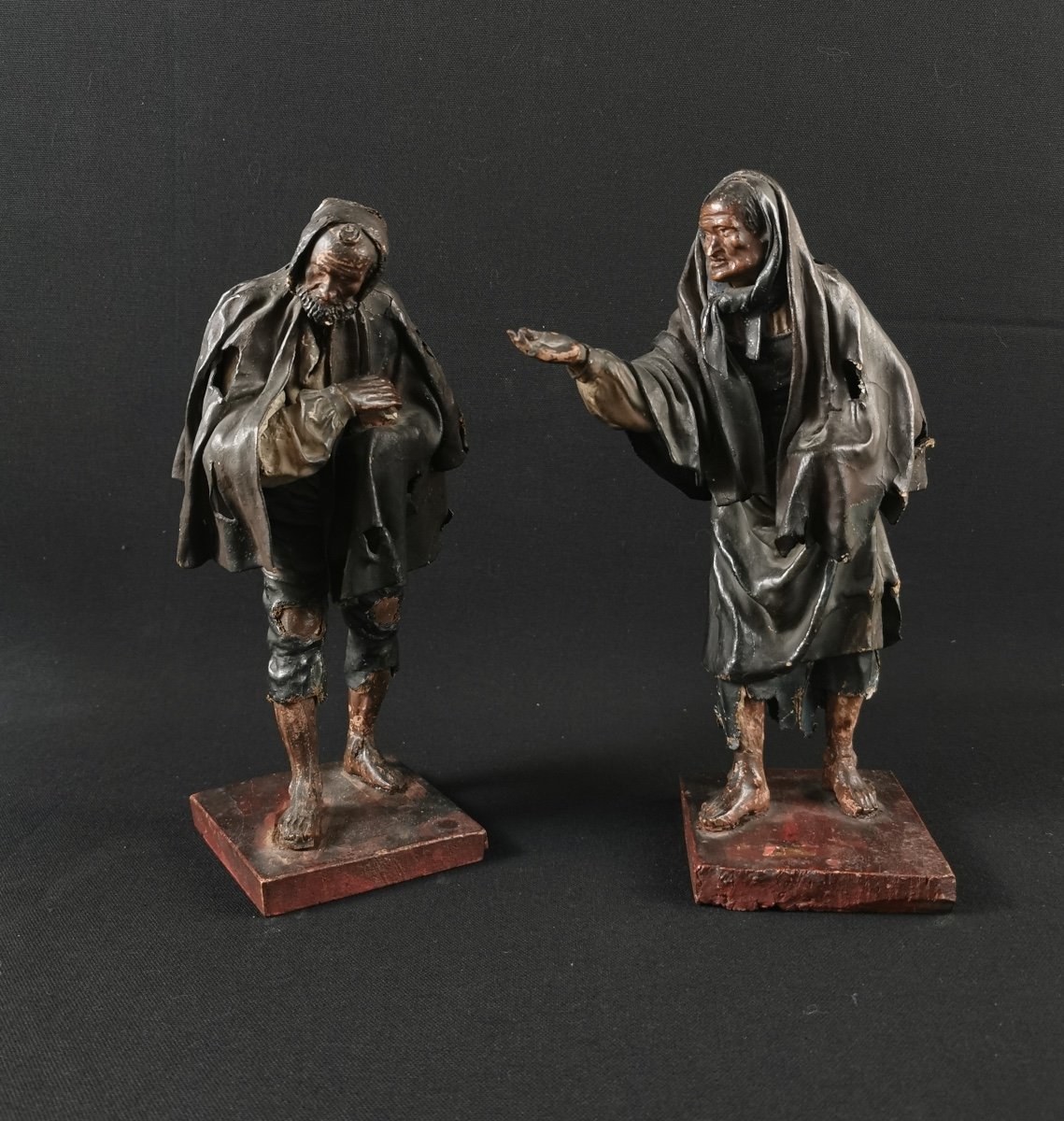 Terracotta Santons, Beggars 