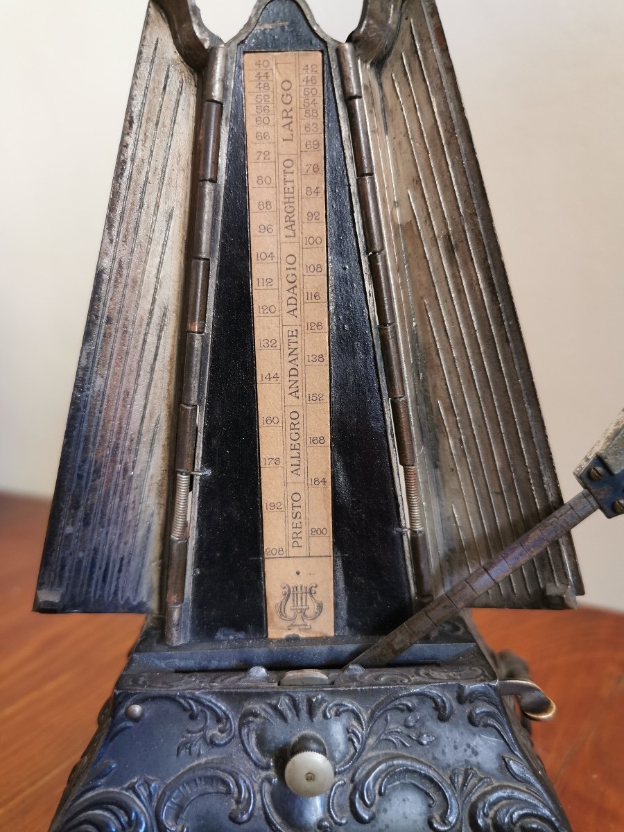 Metronome Patented By Brade Around 1900-photo-4