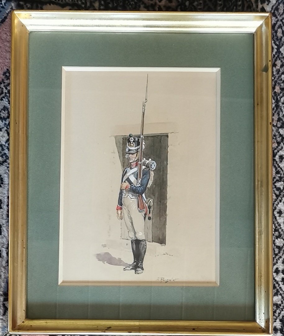 Chasseur De La Garde Impériale Par Lucien Rousselot-photo-2