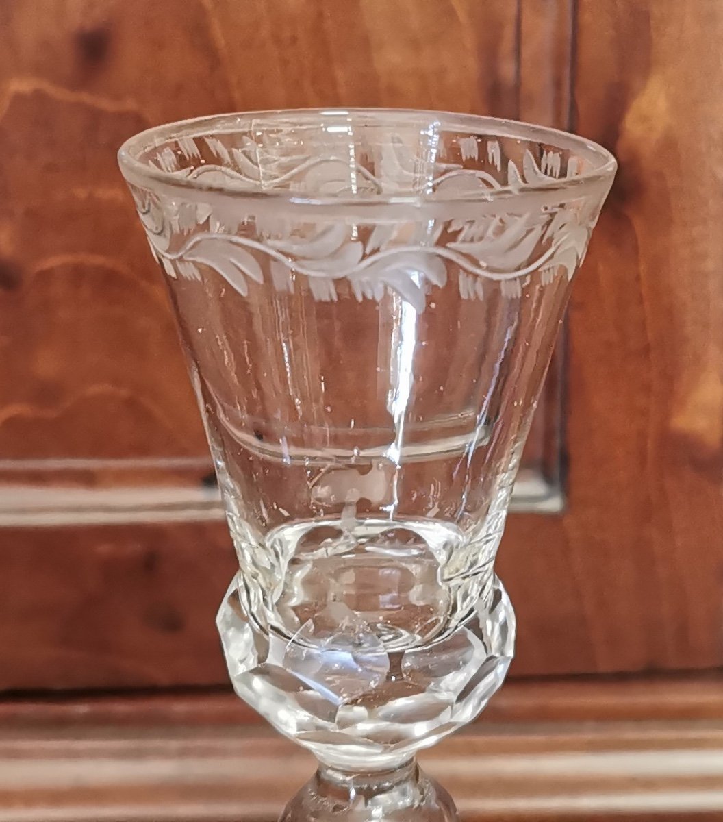 18th Century Engraved Glass Holland-photo-2