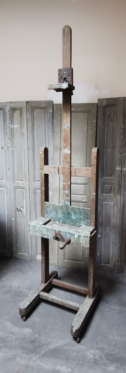 Large 19th Century Painter's Easel