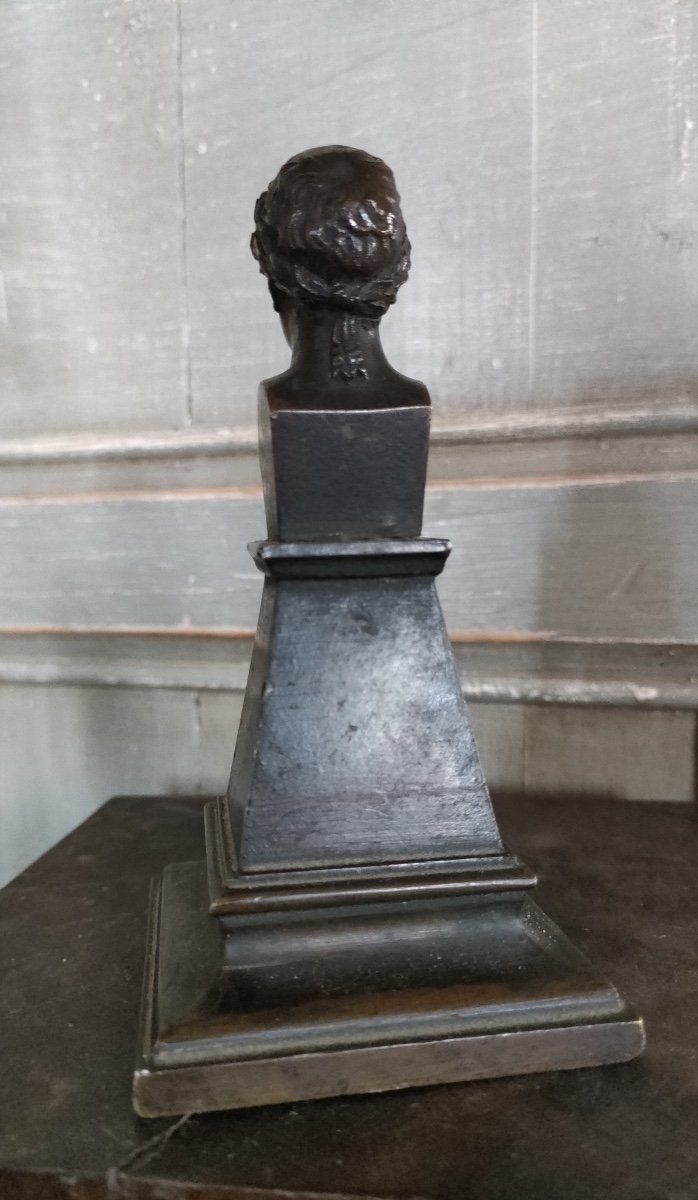 Small Bronze Napoleon Bust-photo-4