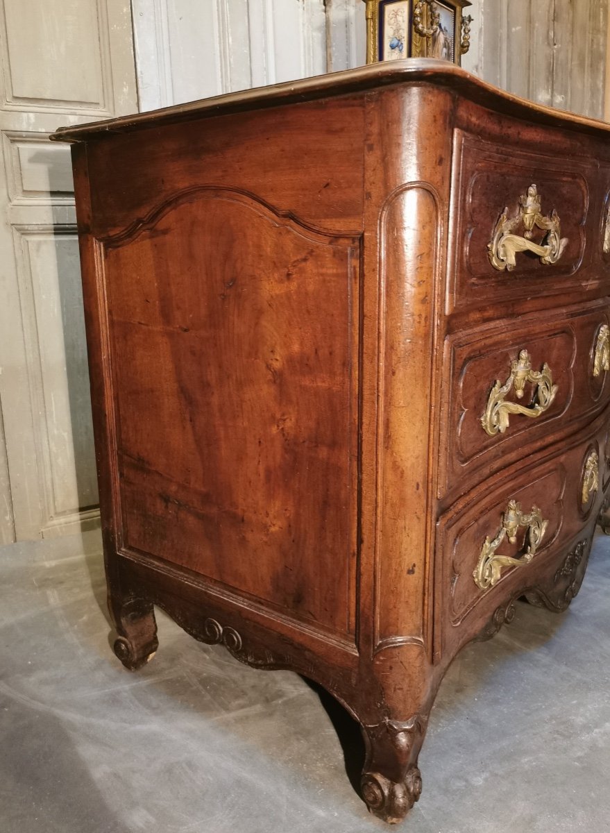 Commode Estampillée Jf Thuillier XVIIIe-photo-1