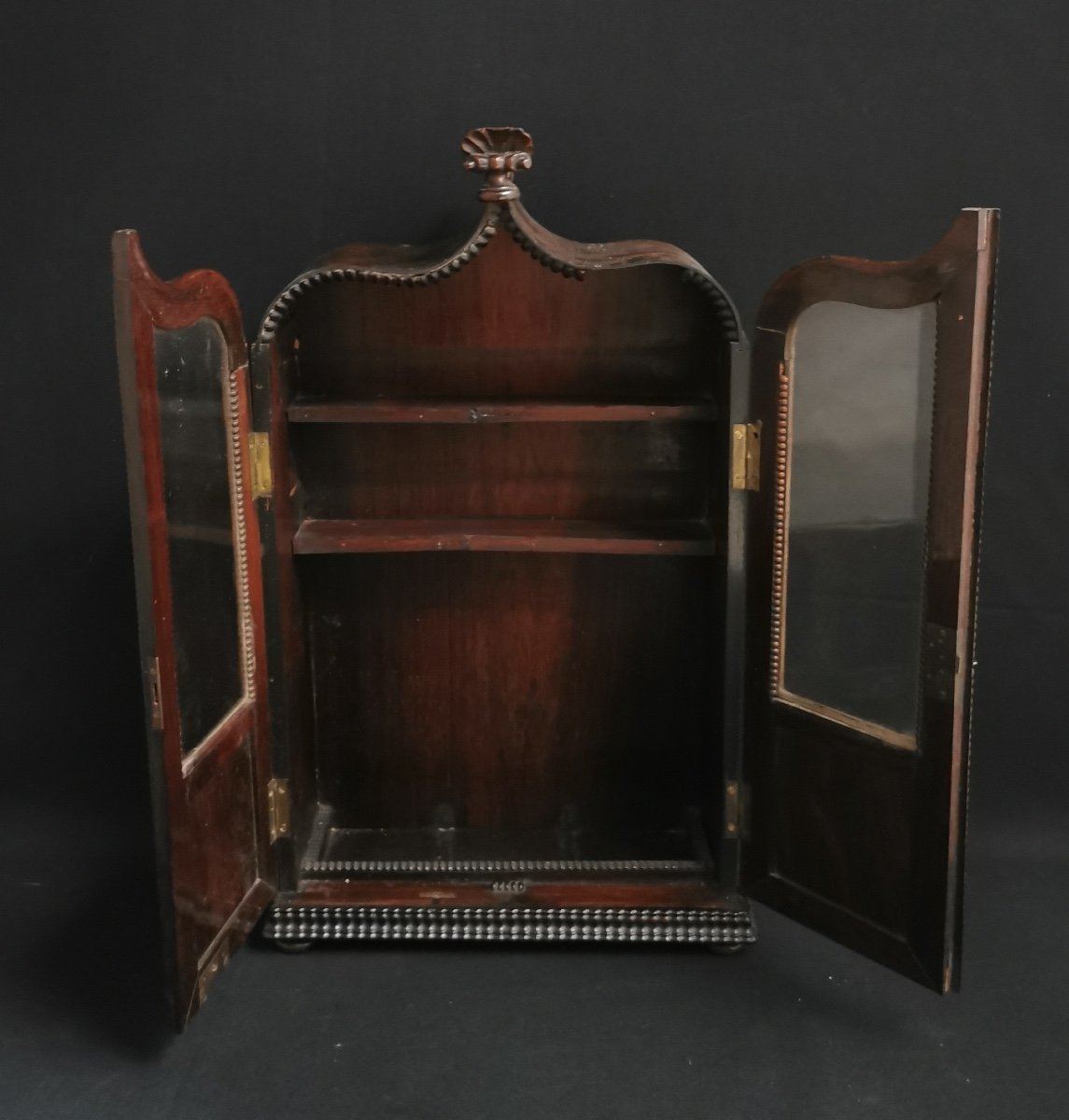 19th Century Hanging Liquor Shelf-photo-3