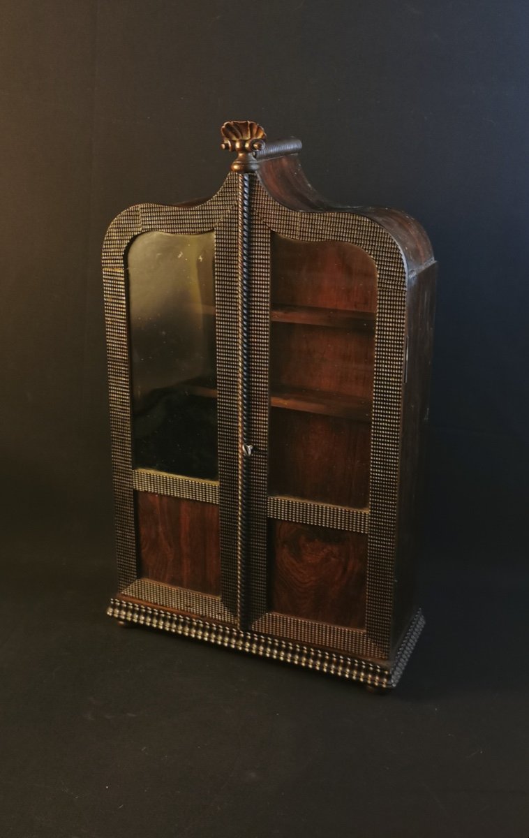 19th Century Hanging Liquor Shelf