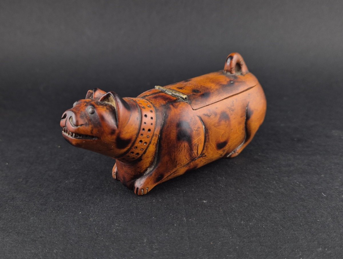 Zoomorphic Boxwood Snuffbox-photo-2