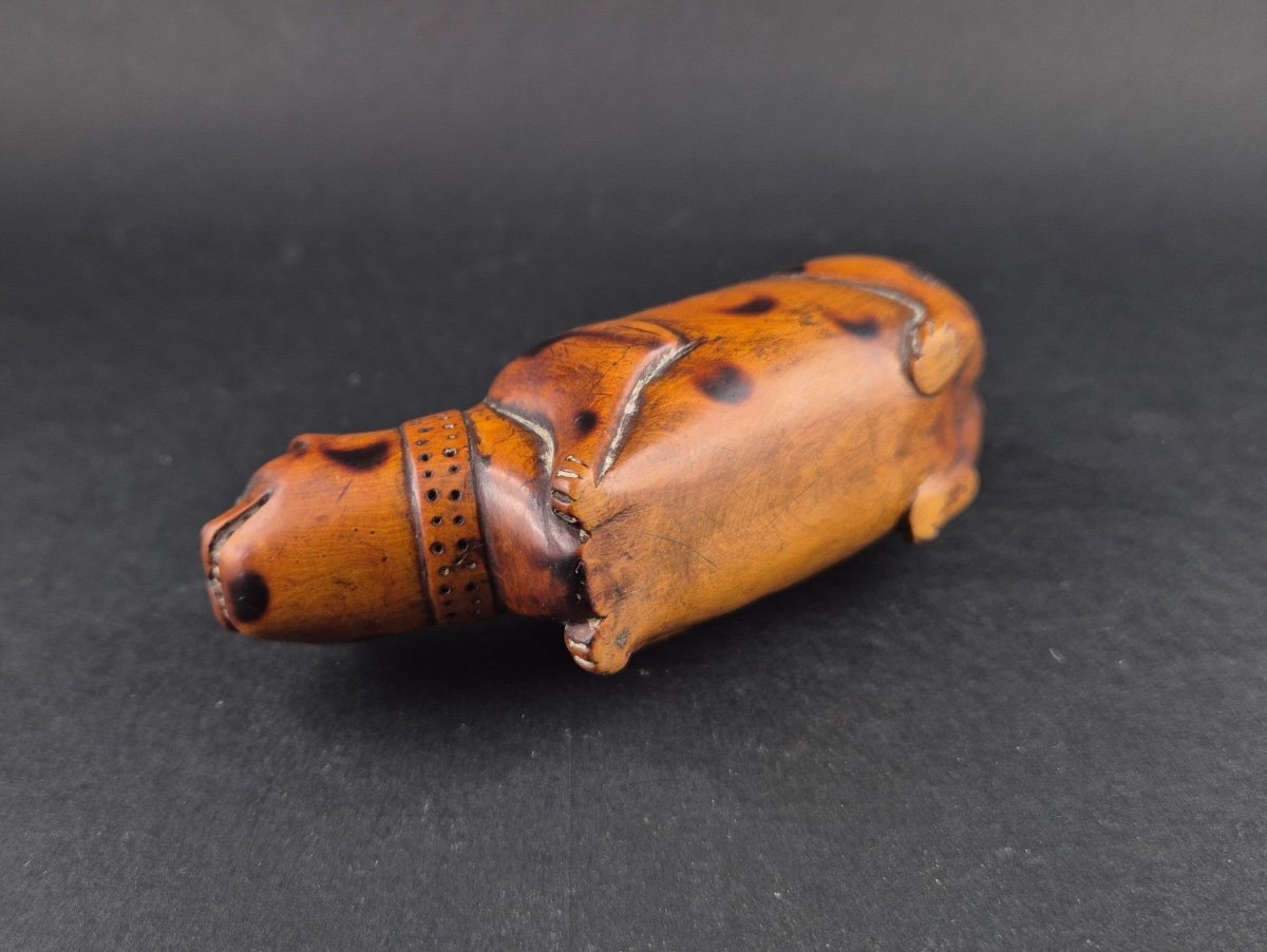 Zoomorphic Boxwood Snuffbox-photo-3