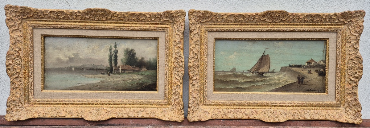Breton Seaside By Lamois