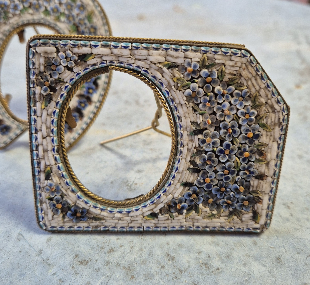 Bronze And Micro-mosaic Photo Frames -photo-3