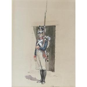 Chasseur De La Garde Impériale Par Lucien Rousselot