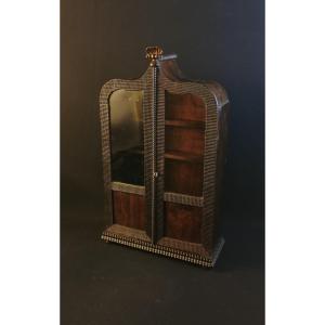 19th Century Hanging Liquor Shelf