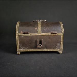 18th Century Domed Iron Box