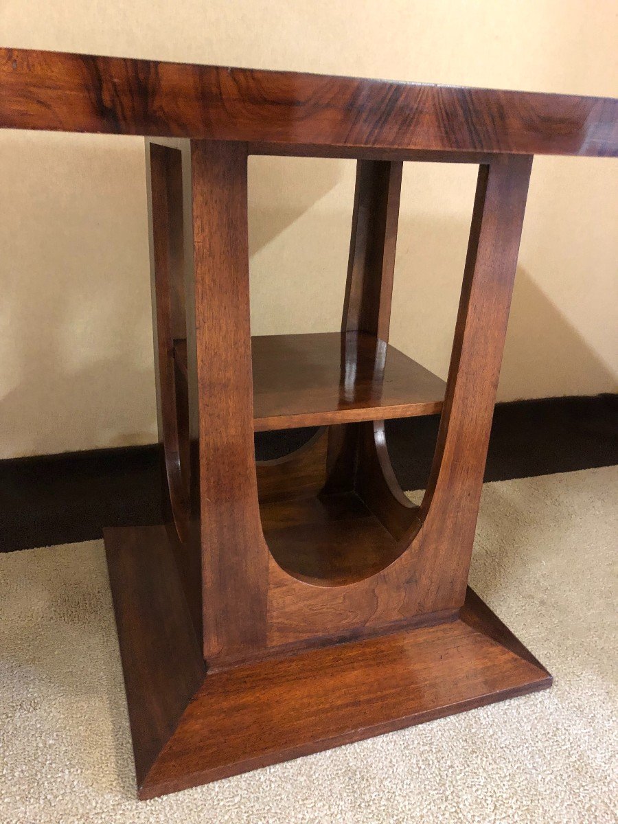 Art Deco Pedestal Table-photo-3