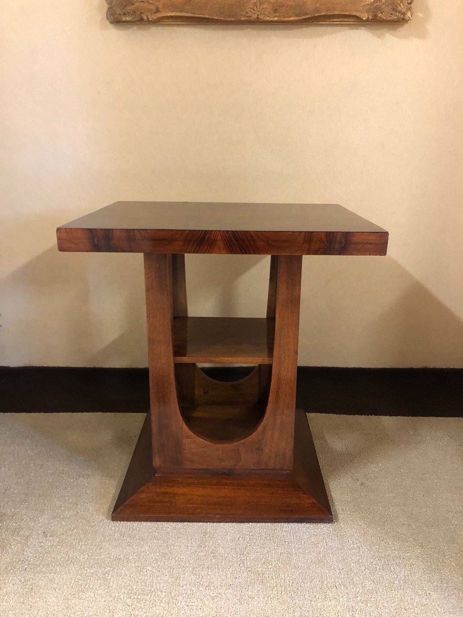 Art Deco Pedestal Table-photo-1