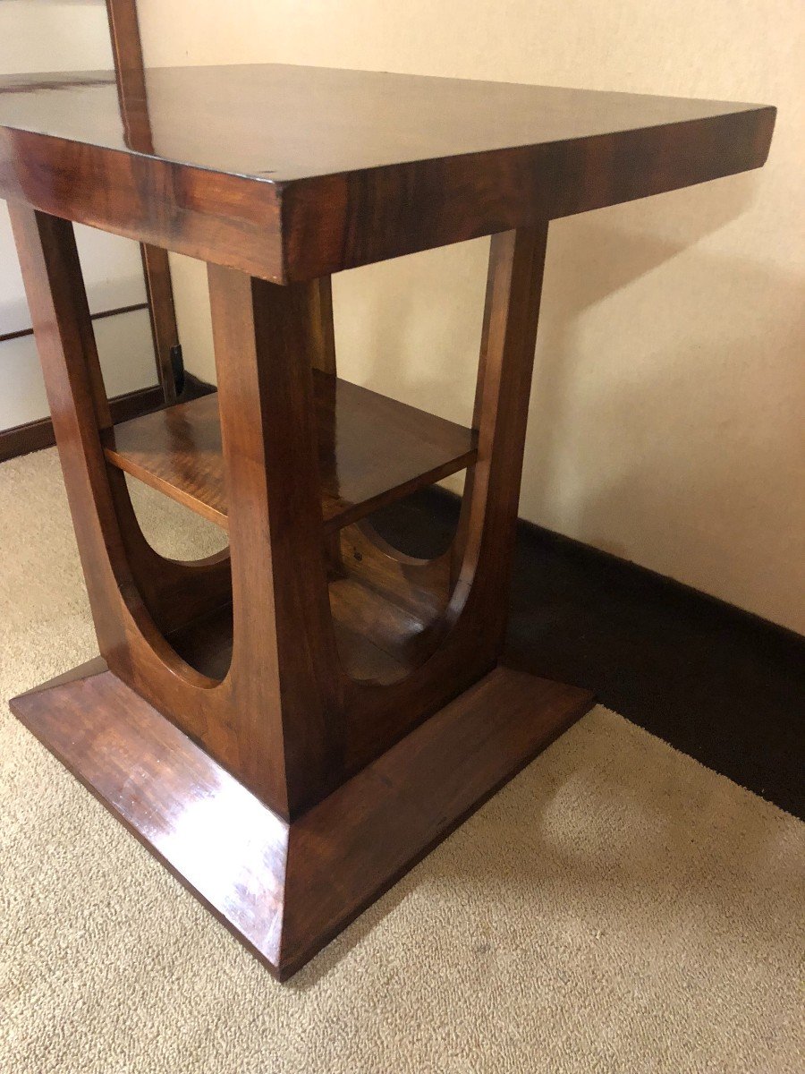 Art Deco Pedestal Table-photo-3