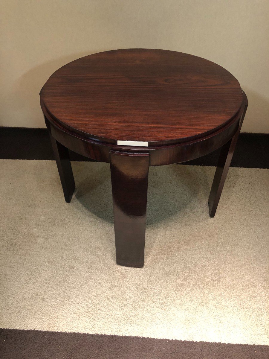 Art Deco Pedestal Table -photo-3