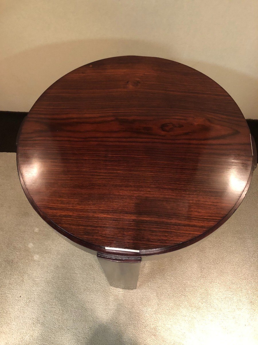 Art Deco Pedestal Table -photo-1