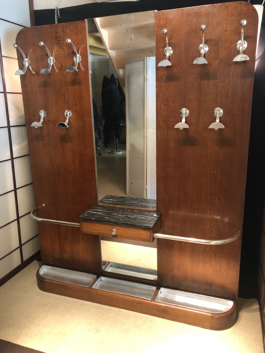 Art Deco Coat Rack