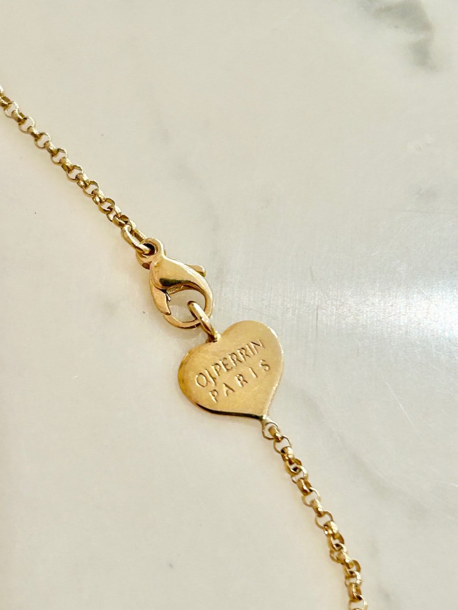 Ojperrin Heart Legends Necklace In 18k Yellow Gold-photo-7