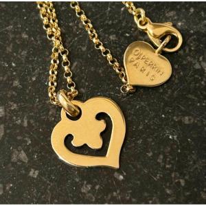 Ojperrin Heart Legends Necklace In 18k Yellow Gold