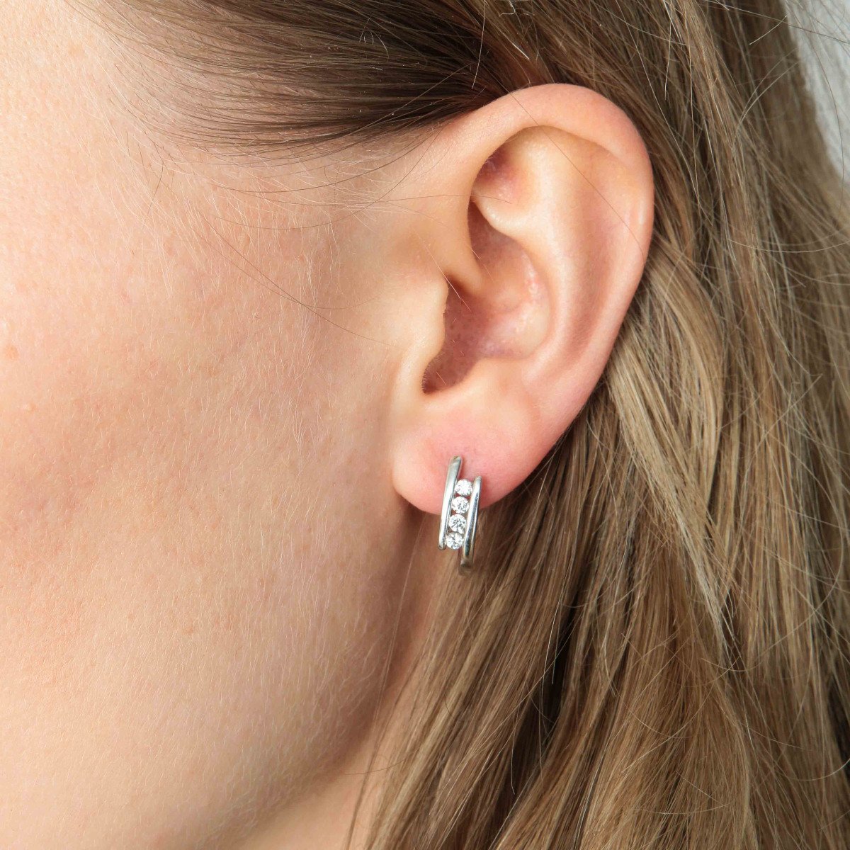 Boucles d'Oreilles Diamants-photo-1