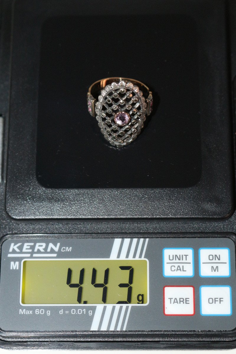 Belle Epoque Fishnet Ring-photo-3