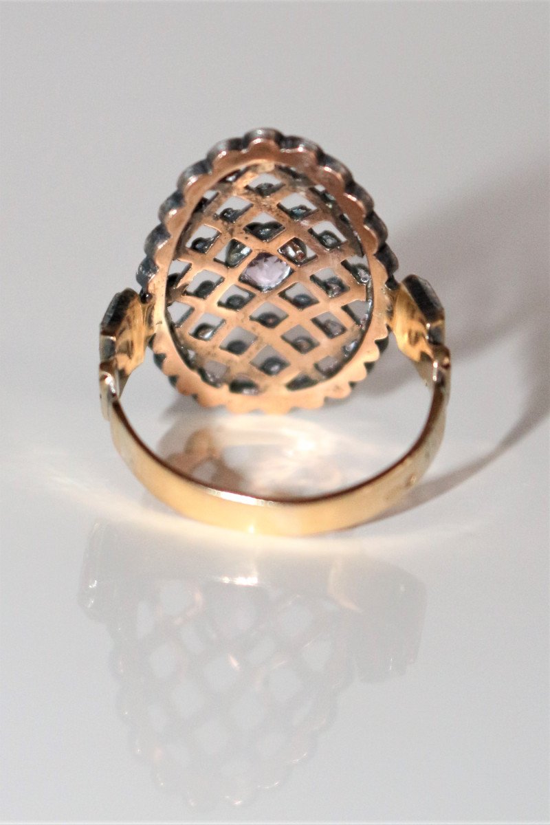 Belle Epoque Fishnet Ring-photo-2