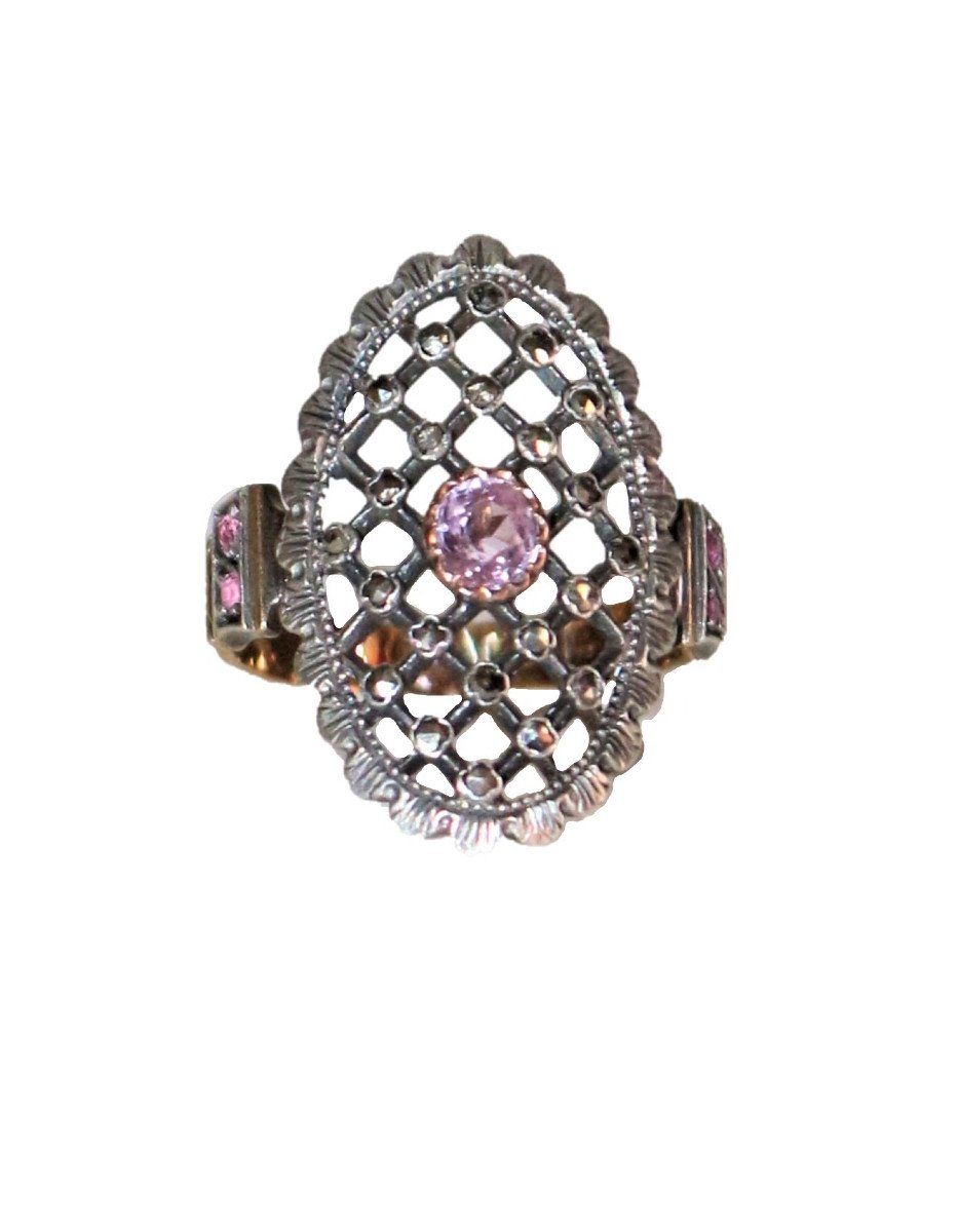 Belle Epoque Fishnet Ring