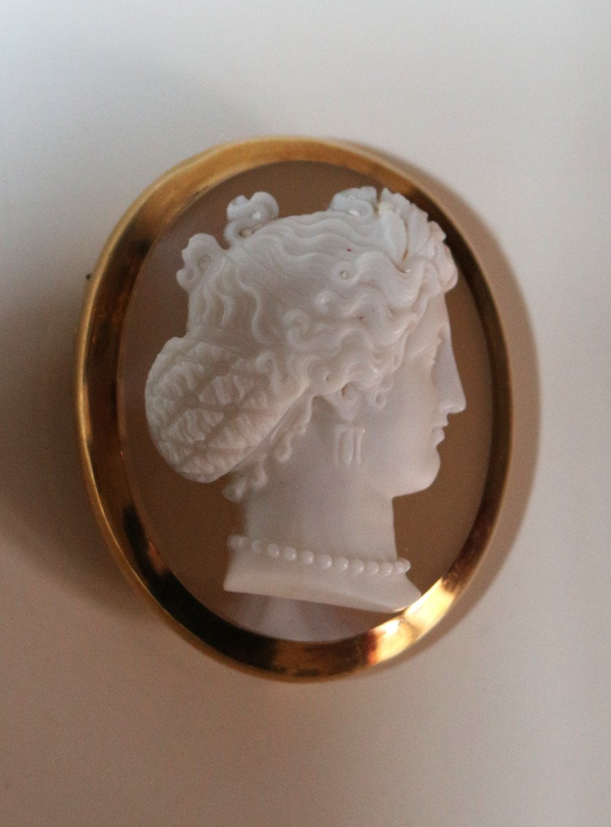 Agate Cameo Napoleon III-photo-4