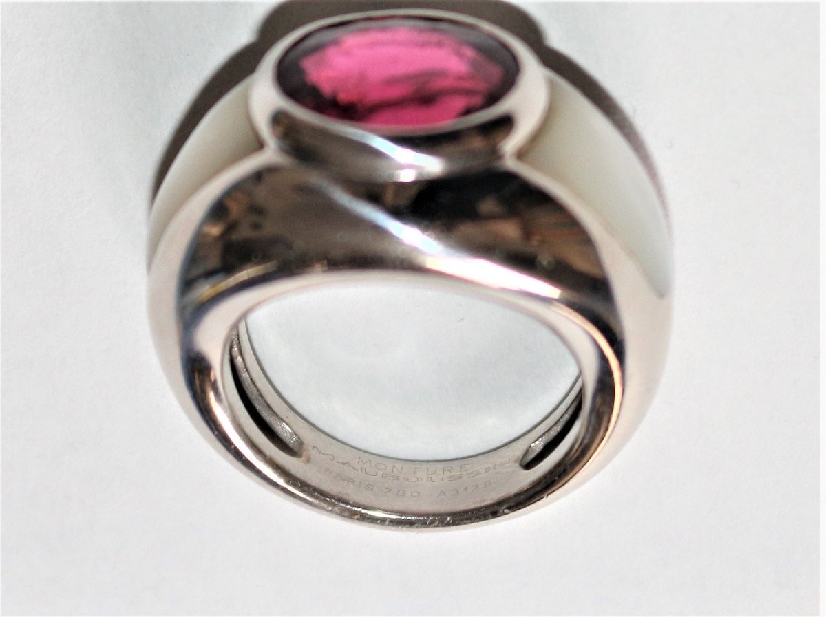 Mauboussin Rubellite Ring-photo-6