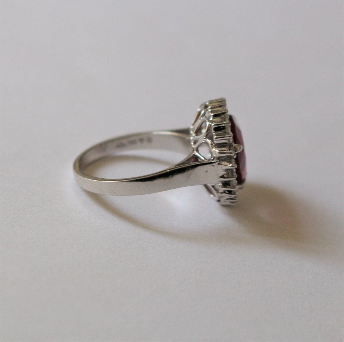 Bague Rubellite &amp; Diamants-photo-6