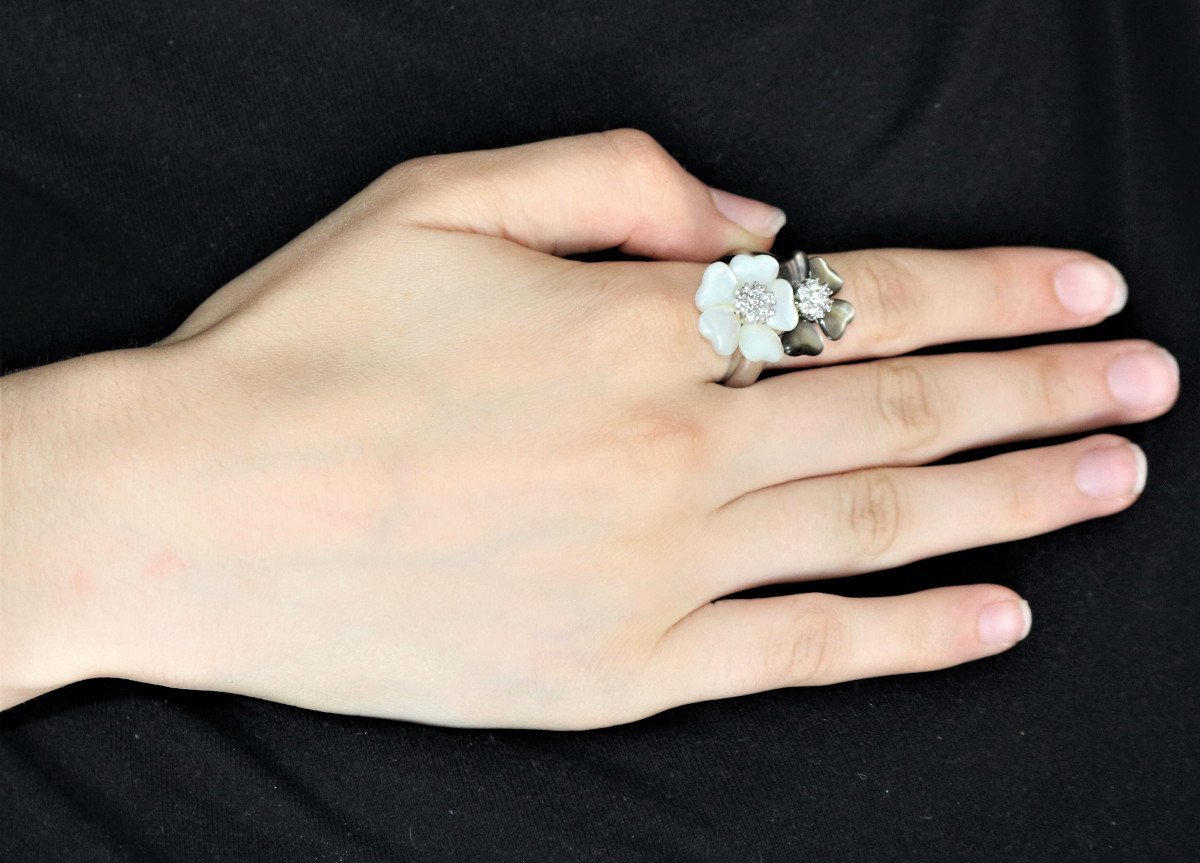 Double Flower Ring-photo-3