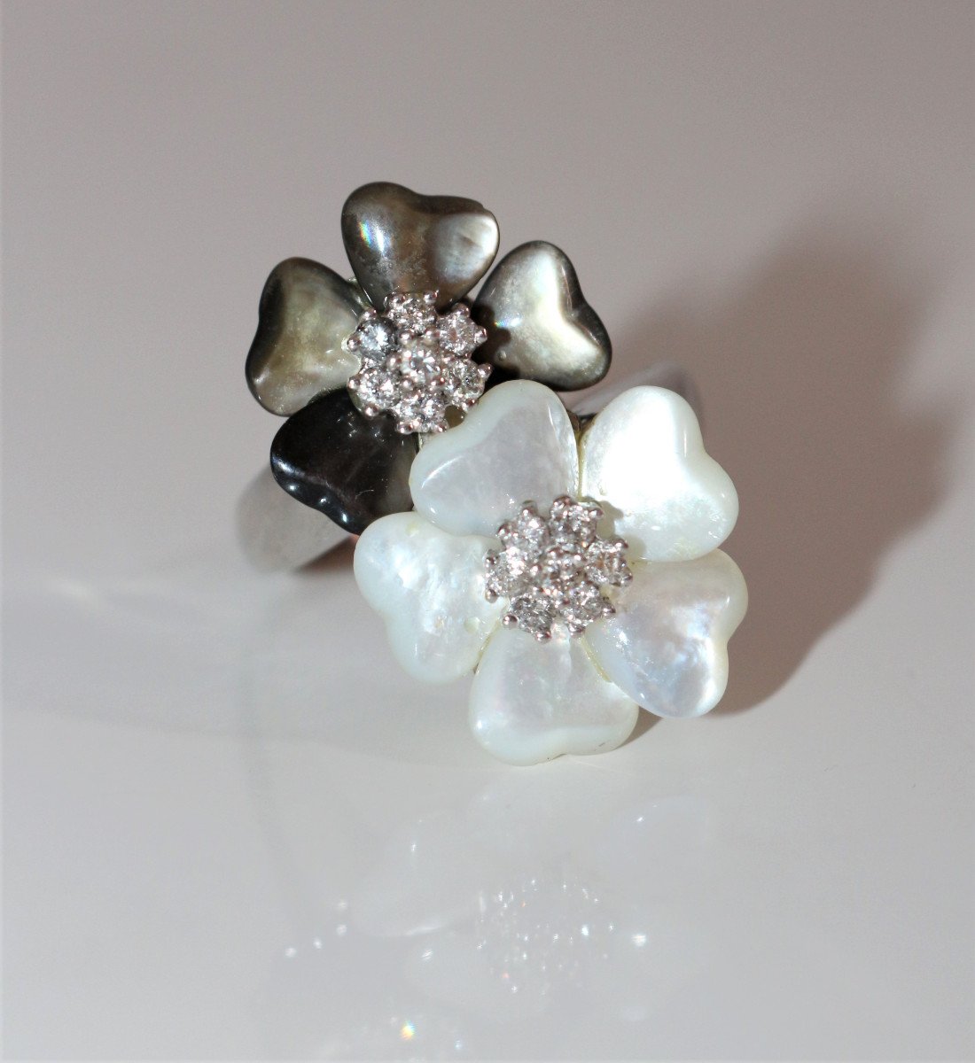 Double Flower Ring-photo-2