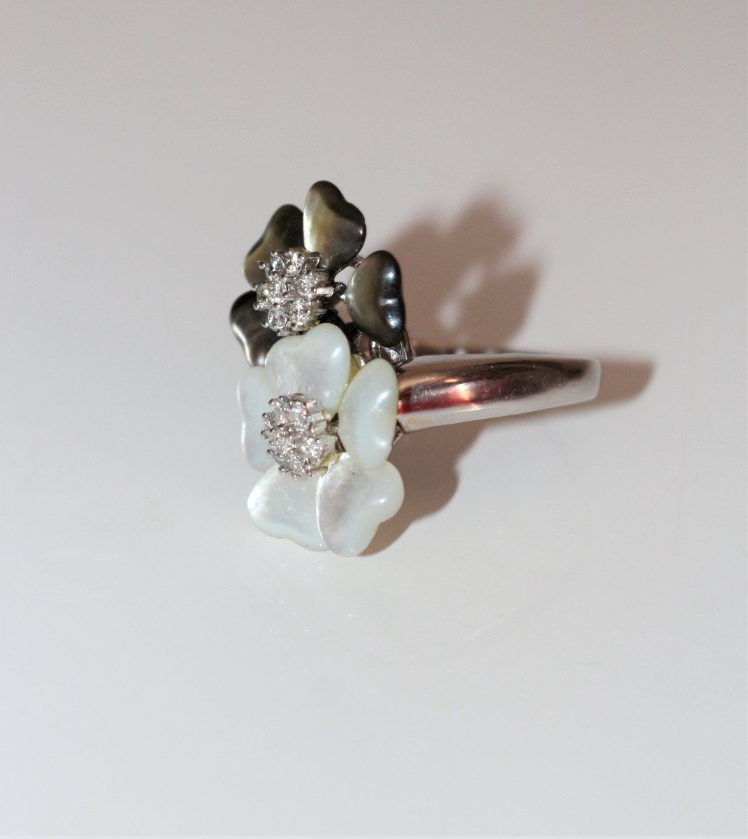 Double Flower Ring-photo-3