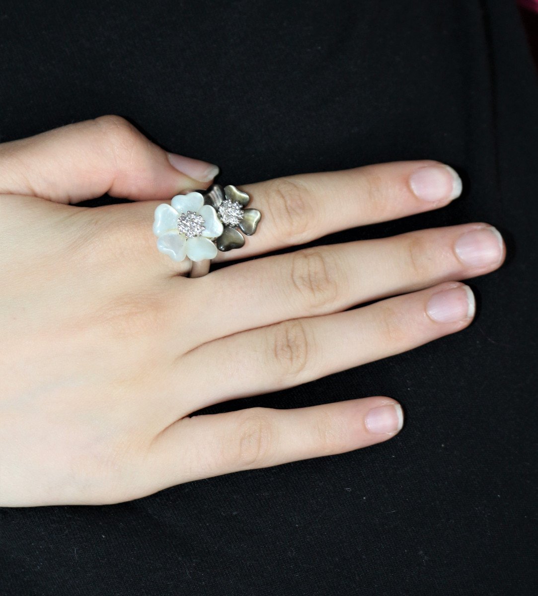 Double Flower Ring-photo-5