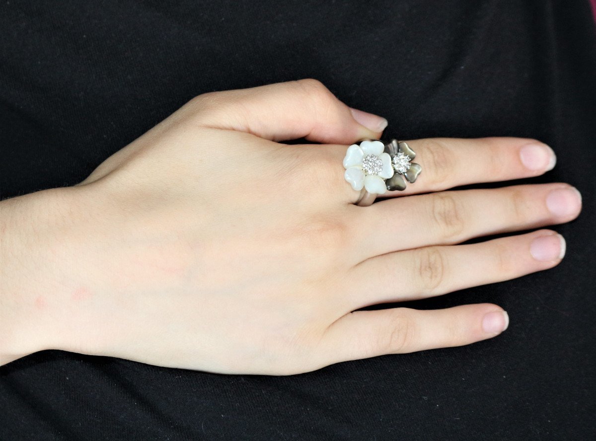 Double Flower Ring-photo-6