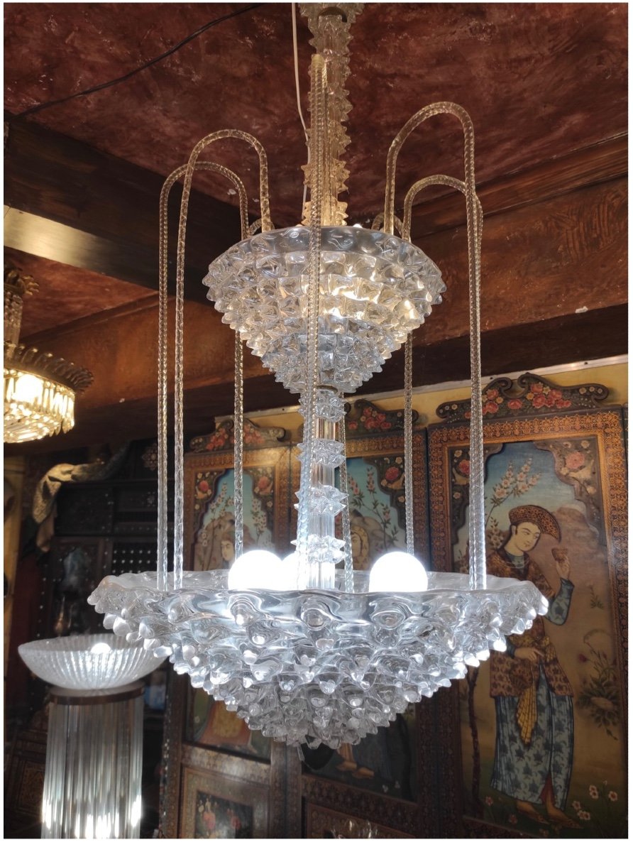 Murano Ninini Chandelier 1930-photo-2