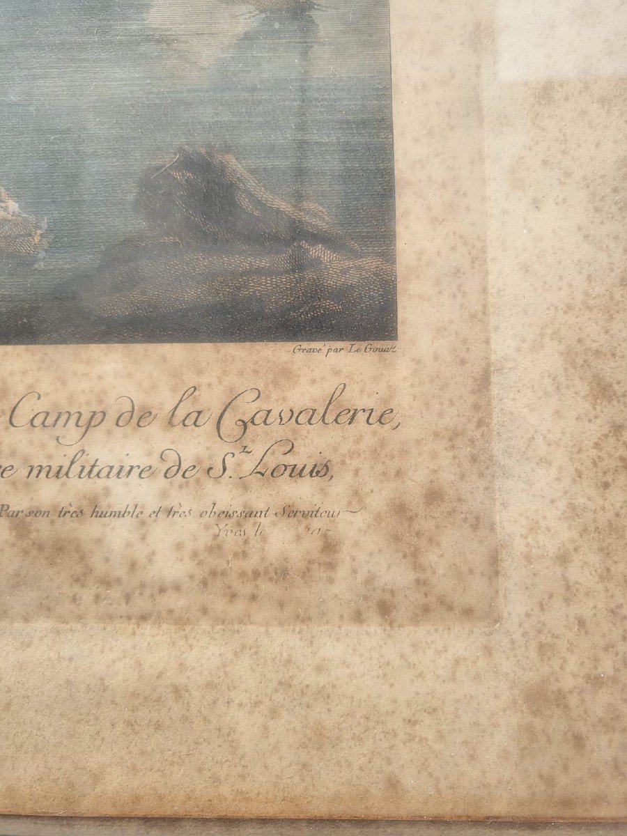 Suite De 4 Gravures Encadrées, La Pêche, XIXème Siècle-photo-2