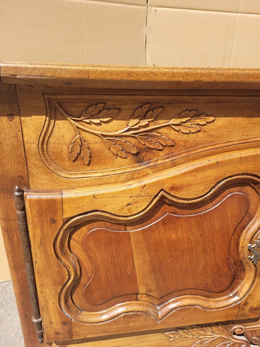 *special Offer* Provençal Buffet "pétrin" Carved Walnut, Early 19th Century-photo-3