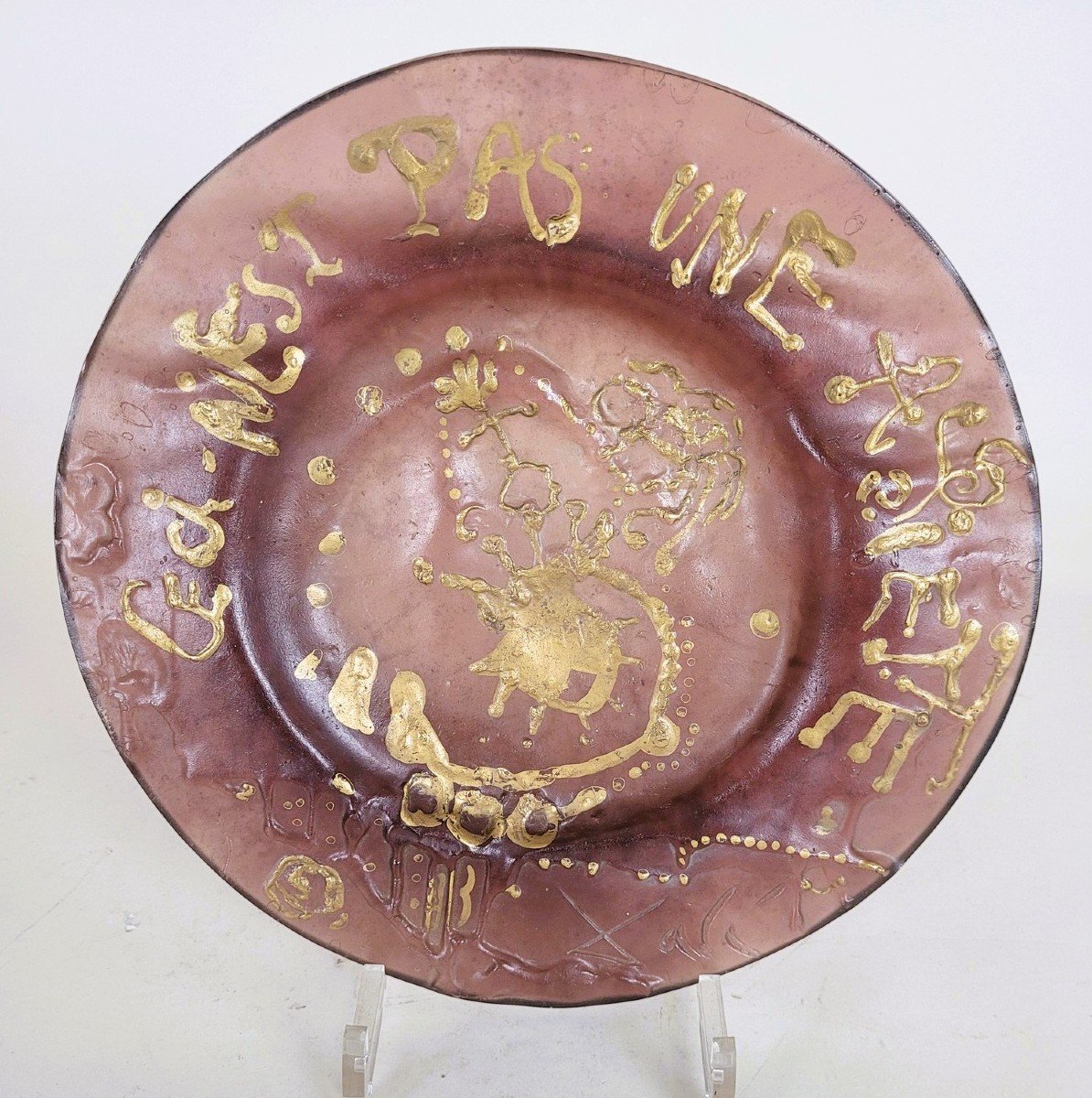 This Is Not A Plate, Dali And Daum, 20th Century-photo-2