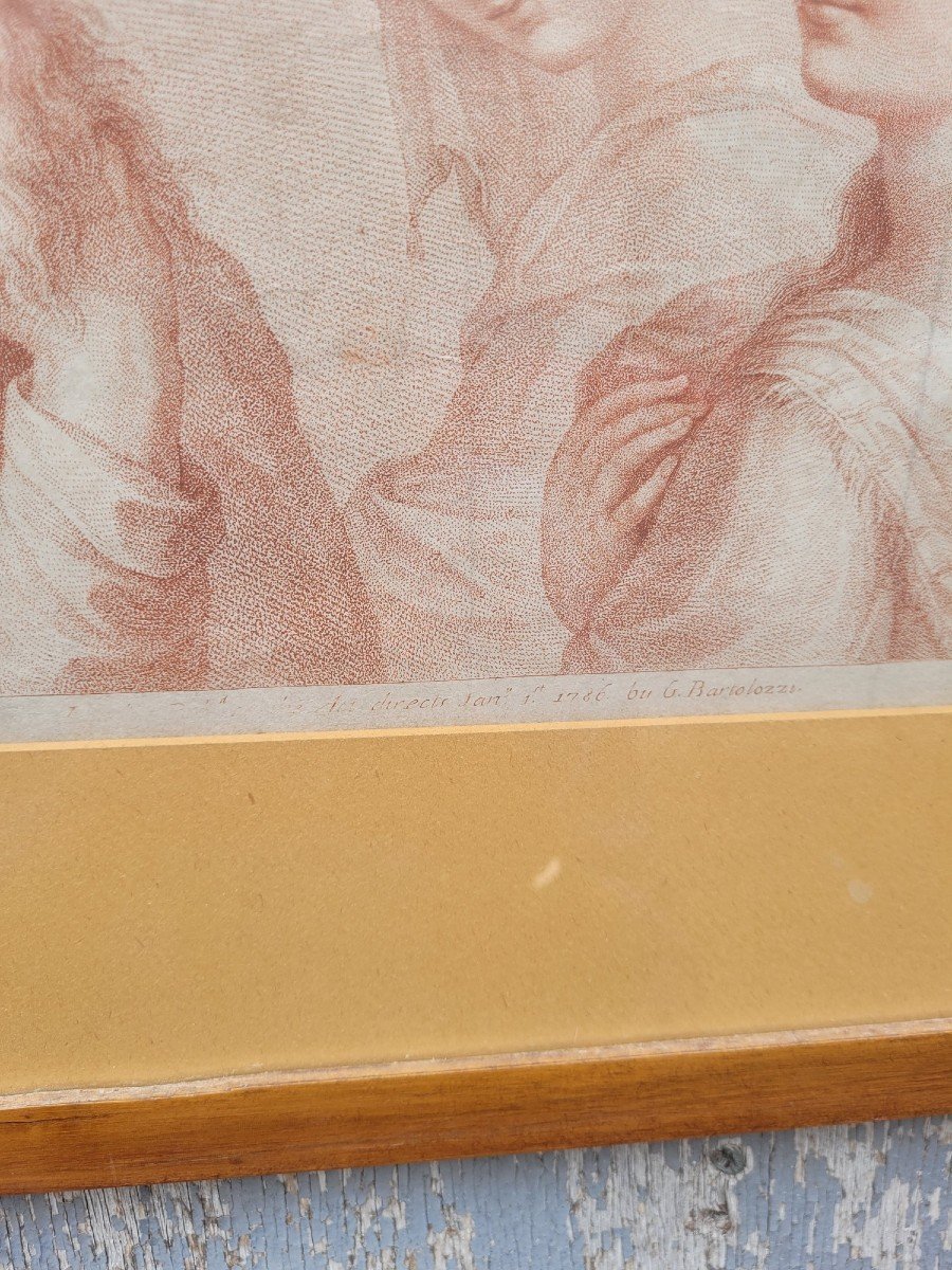 Cipriani - Bartolozzi, 2 Gravures, XVIII/ XIXème Siècle-photo-5