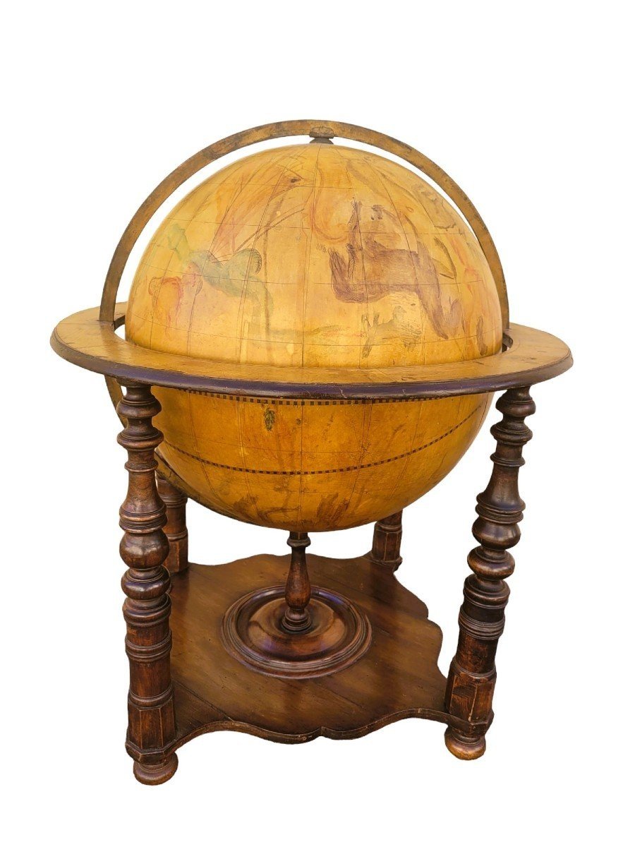 Celestial Library Globe On Stand, Late 19th Early 20th Century