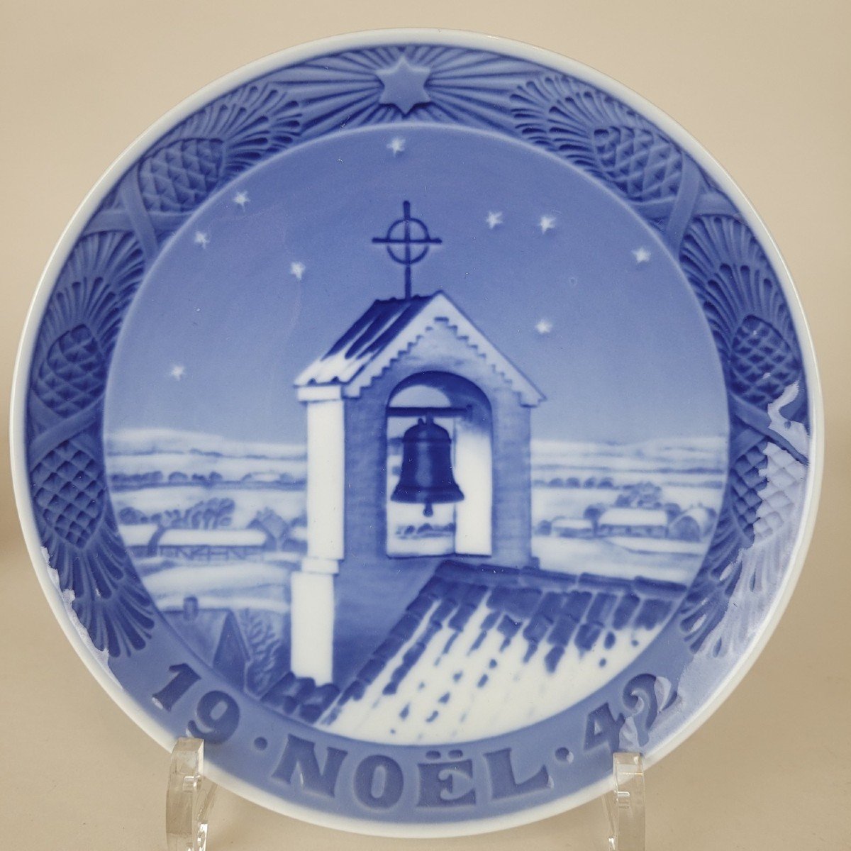 Royal Copenhagen, Assiette De Noël 1942, XXème Siècle